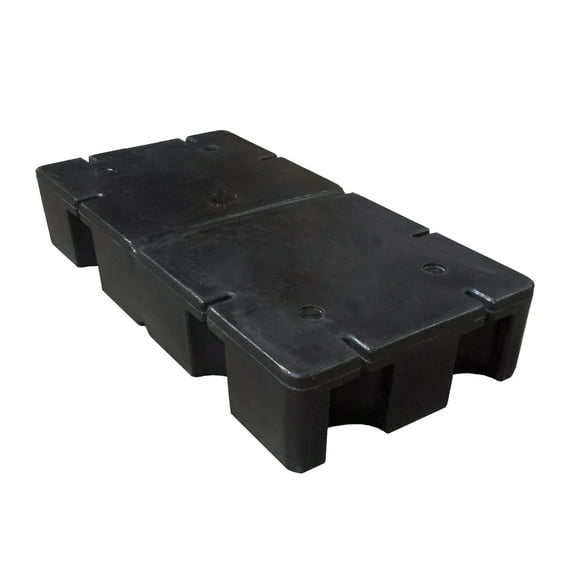 24 in. W x 48 in. L x 8 in. H Foam Filled Dock Float Drum distributed by Multinautic