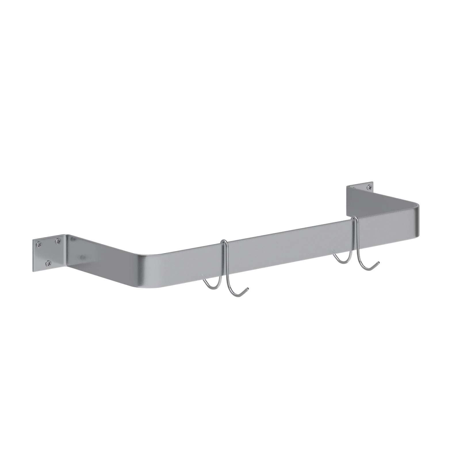 Cooks Standard Appendipentole A Soffitto In Legno 60x45 Cm - Staffe In Alluminio Con 22 Ganci Inclusi - 4