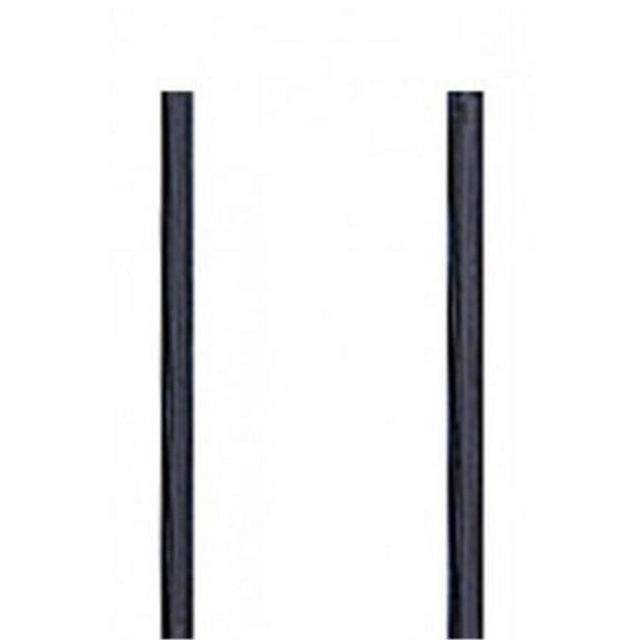 24 in. Wall Mounted Tip Out Bin Rail - Set of 2