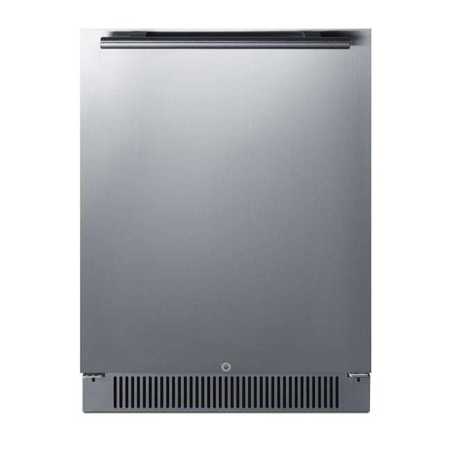Summit 4.6 Cu. Ft. Silver Undercounter Smart Refrigerator