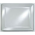 thumbnail image 1 of 24 in.x 30 in.Rectangular Cut Glass and Etched Mirror, 1 of 1