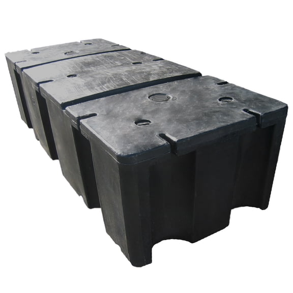 24 in. x 60 in. x 16 in. Foam Filled Dock Float Drum distributed by Multinautic