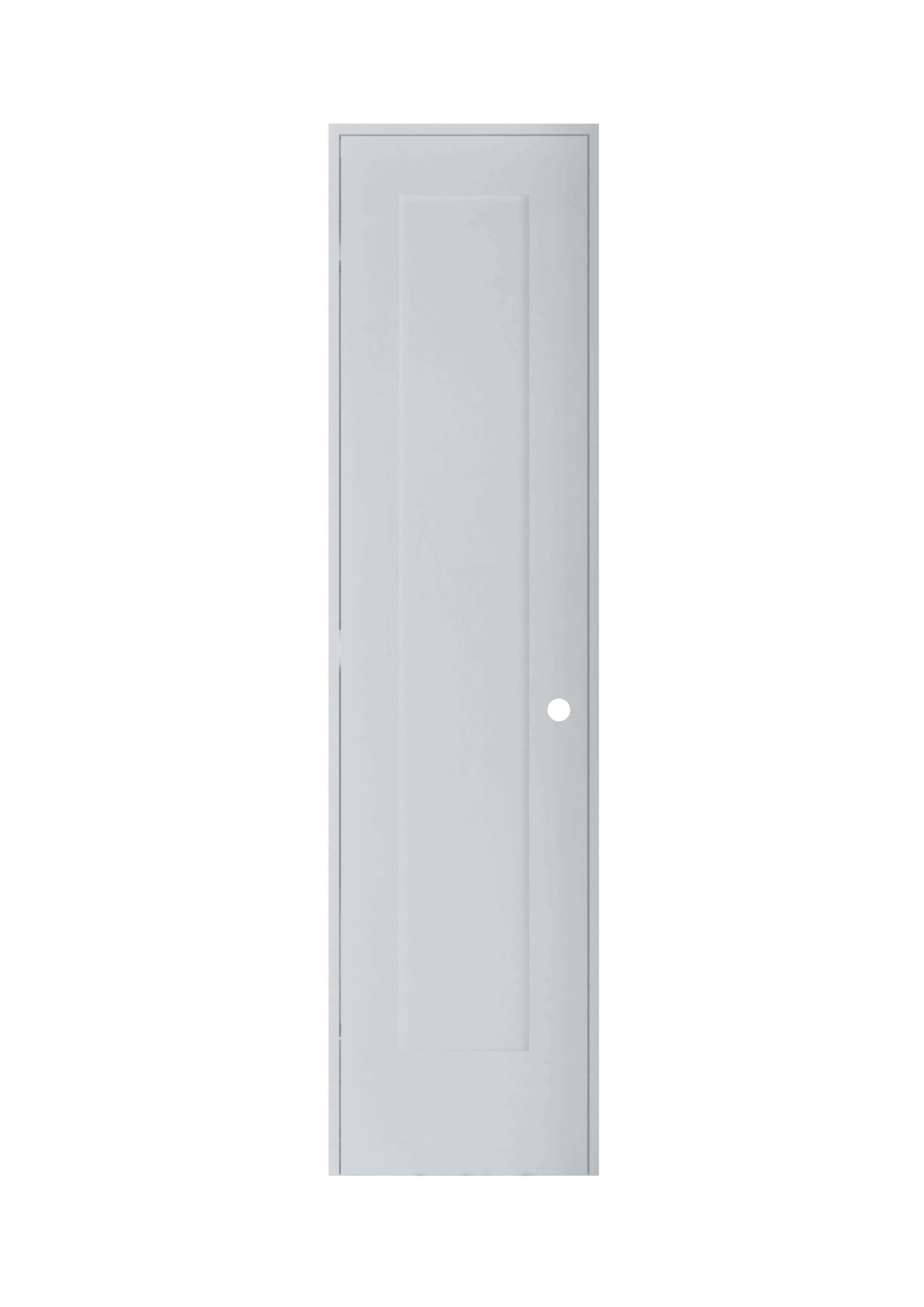 24 in. x 80 in. Right-Handed Solid Core White Primed Smooth Composite
