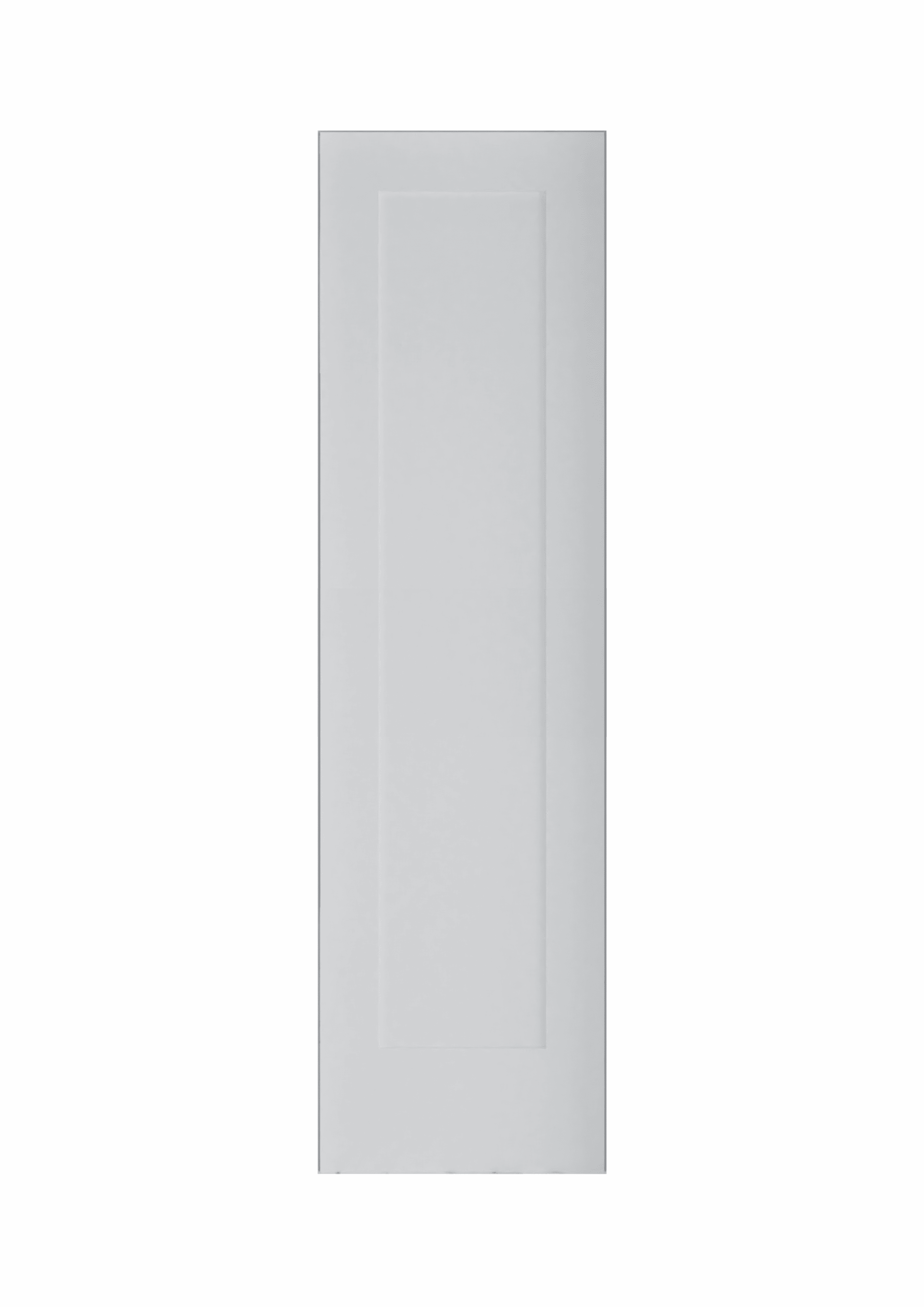 24" White Solid Core Composite Interior Door Slab