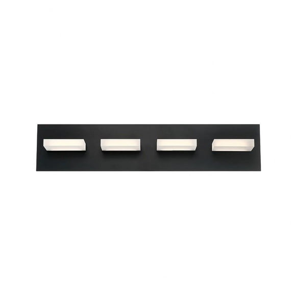 24 inch 20W 4 Led Bath Bar-Black Finish Bailey Street Home 79-Bel-4187021