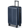 thumbnail image 1 of 24 inch Checked Luggage With Wheels Hardside Suitcase For Business/Travel,Blue, 1 of 8
