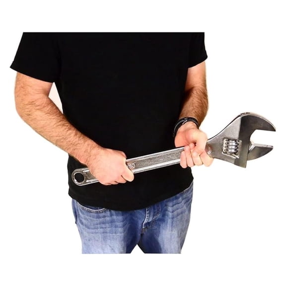 24-inch Drop Forged Steel Adjustable Wrench,Extra Large Wrench Shop Tools