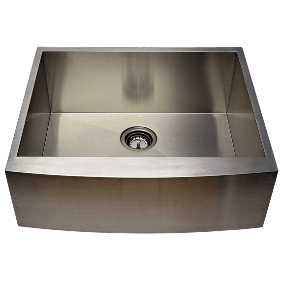 24 inch Farmhouse/Apron Front Single Bowl Kitchen Sink
