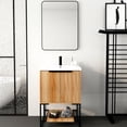 thumbnail image 1 of 24-inch Freestanding - Soft Closing Doors - Bathroom - Ample Storage for Essentials, 1 of 7