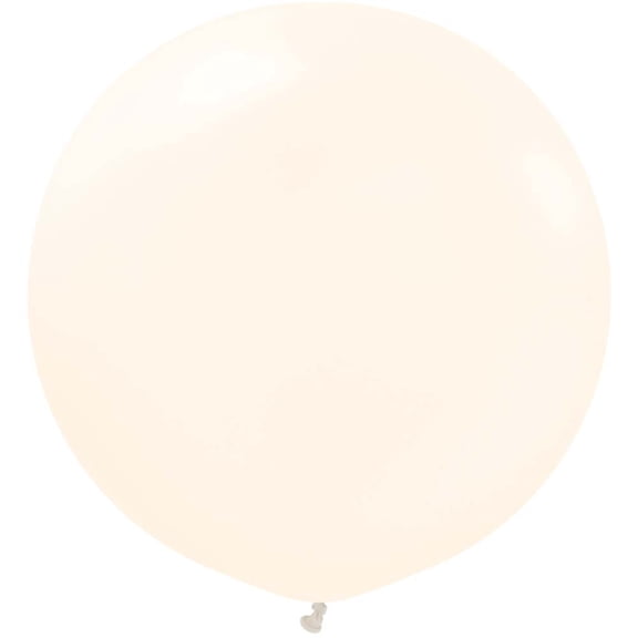 24 inch Kalisan Macaron Pale Salmon Latex Balloons (2 Pack) - Party Supplies Decorations