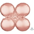 thumbnail image 1 of 24 inch Magicarch Large - Rose Gold Foil Mylar Balloon - Party Supplies Decorations, 1 of 2