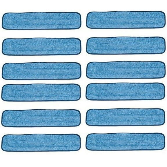 24 inch Microfiber Wet Mop Refill Pads for Flat Microfiber Mop Frames