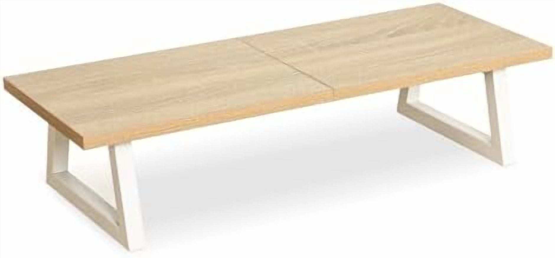 24 inch Monitor Stand Riser, Wood & Steel Computer Monitor Stand with ...