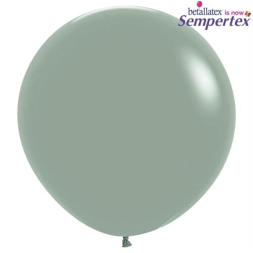 24 inch Pastel Dusk Laurel Green Betallatex / Sempertex Latex Balloons (10 Pack) - Party ...