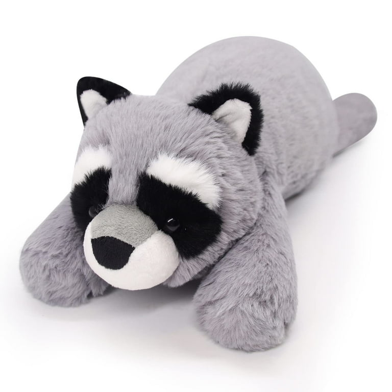 24 inch Cute Cuddle Racoon Weighted Plushie for Kids, Anxiety