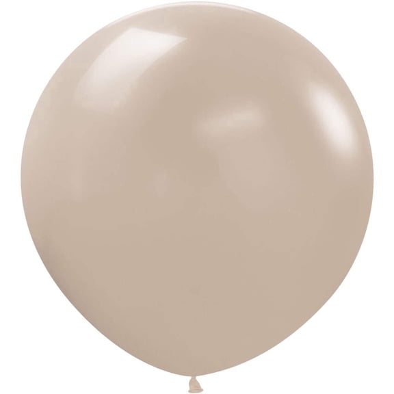 24 inch Sempertex Deluxe White Sand Latex Balloons (10 Pack) - Party Supplies Decorations