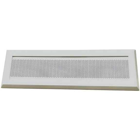 24 inch Soffit Vent, with White Screen, ASA Base Resin with UV Protection, White$$Tools & Hardware Other