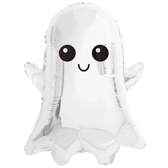 24 inch TUFTEX Boo-La-La Ghost Foil Mylar Balloon - Party Supplies Decorations