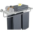 thumbnail image 1 of 24 inch Towel Shelf with Double Towel Bars,Towel Rack for Bathroom,SUS 304 Stainless Steel Wall Mount Towel Holder Storage,Brushed Nickel, 1 of 10