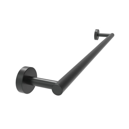 24-inch Wall Mounted Towel Bar for Kitchen and Bathroom, Matte Black, by RARXTR