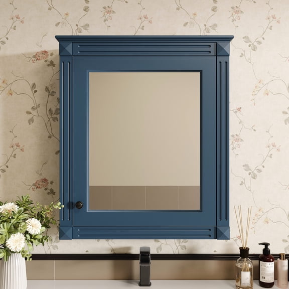 24-inch Wall-mounted - Reasonable Partition for Various Items - Bathroom Storage - Efficient Use of Space