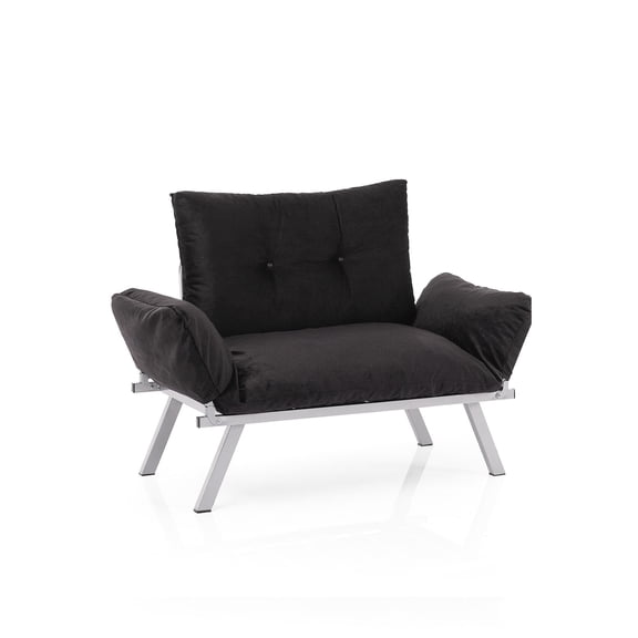 24 - inch Width | Compact Alora Futon Love Seat | Ideal for Limited Areas