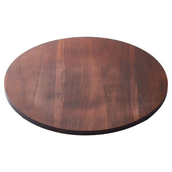 24-inch Wooden Lazy Susan Turntable - Silent 360 Rotating Tray, Acacia Wood Centerpiece for Dining Tables - Smooth Spin for Family Gatherings, Banquets & Weddings
