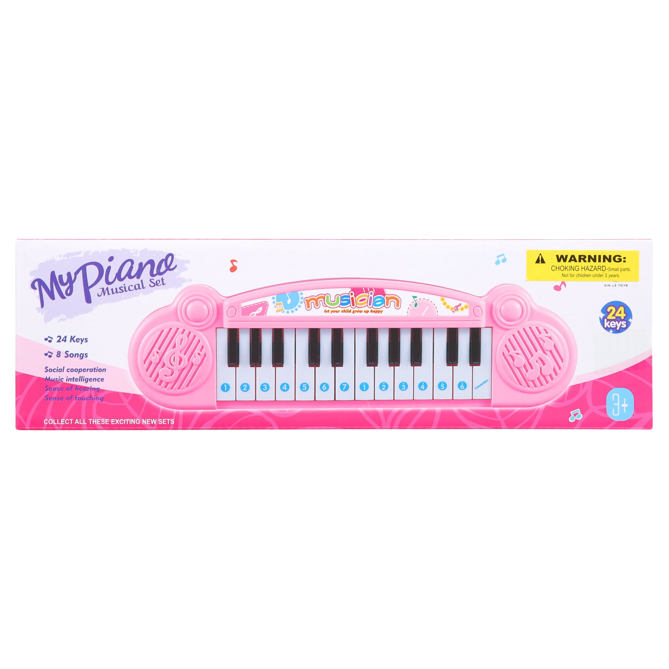 24 key battery operated keyboard with songs included (Available in a