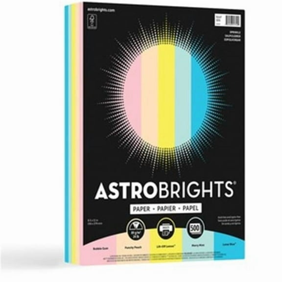 24 lbs Astrobrights Sprinkle Multipurpose Paper - Pack of 500