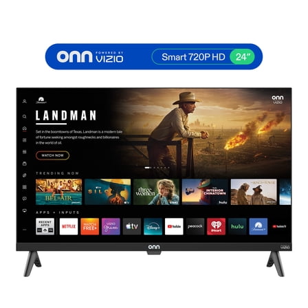 onn 24" Class 720P HD Powered by VIZIO Smart Television, 24S2V1