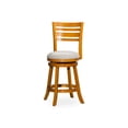 thumbnail image 1 of 24 or 30 Inch Swivel Bar Stool Comfortable Upholstery for Bar Setting, 1 of 6