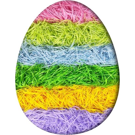 24 oz (684g) Easter Shred Filler Paper Grass, 6 Colors Basket Grass Shreded Filler, Crinkle Cut Confetti Raffia for Gift Box Wrapping, Party Favors, Holiday Decorations