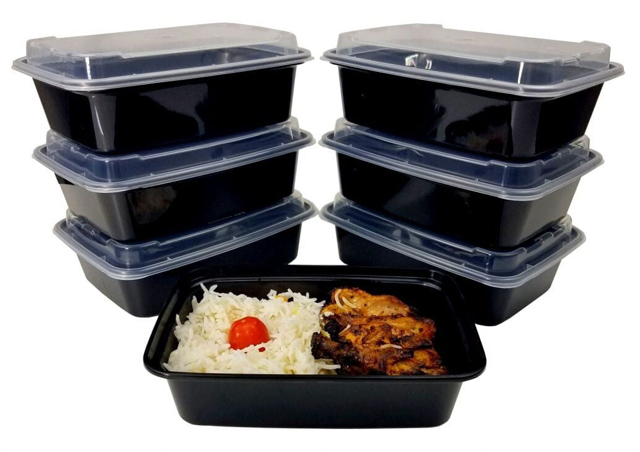 25 Set]24 oz Meal Prep Food Containers with Lids Reusable