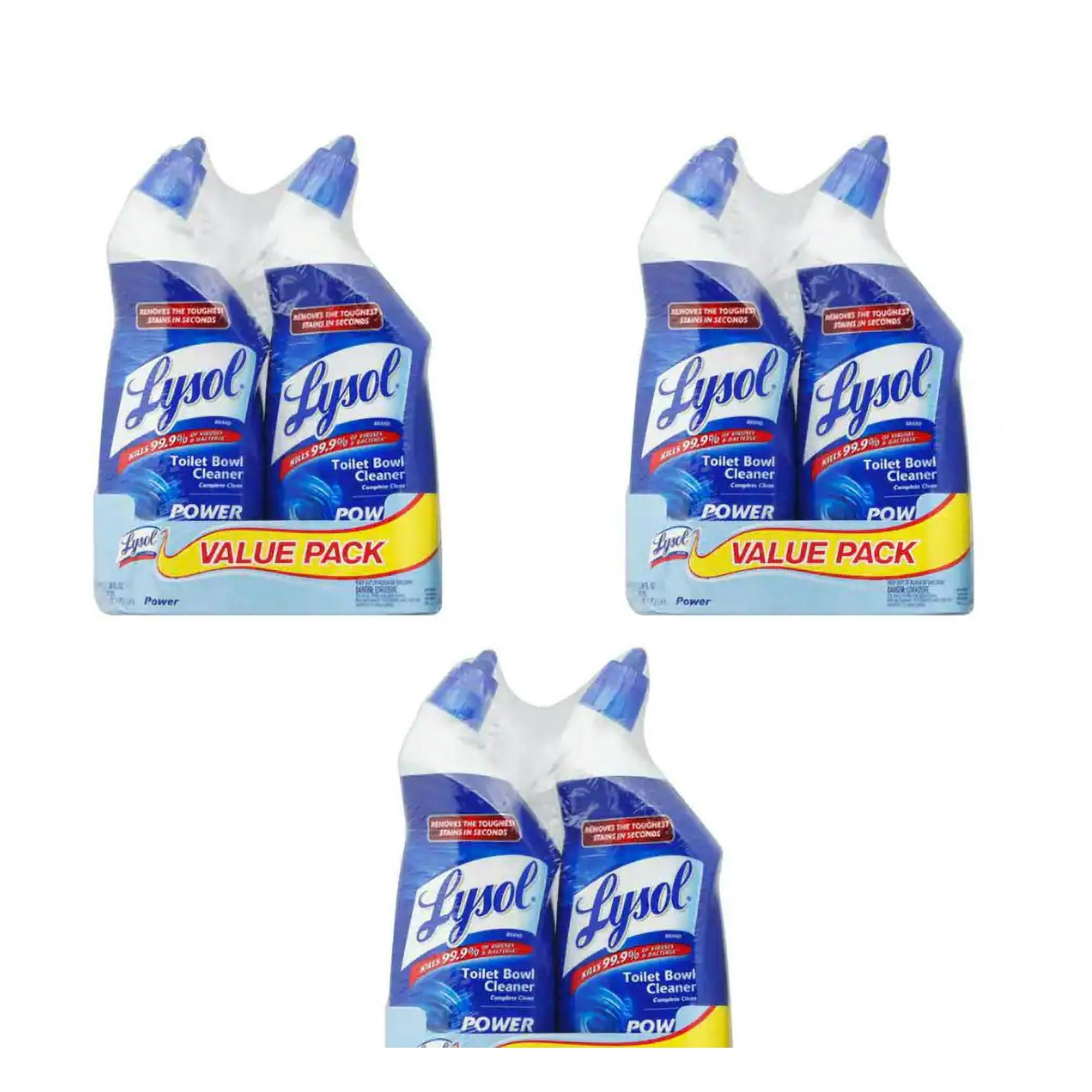 Lysol 24 oz. Power Toilet Bowl Cleaner (2-Count) 1920079174 - The