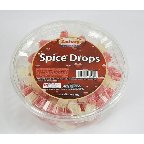 24 oz. Valentine Spice Drops - Tub