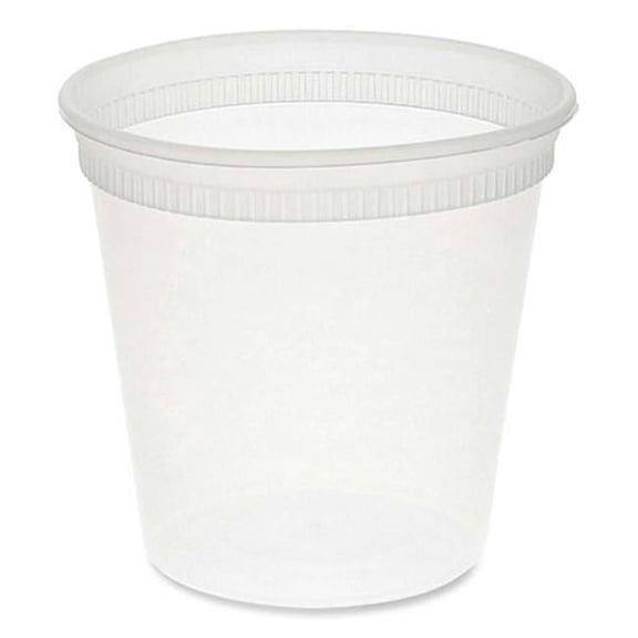24 oz spring DELItainer Microwavable Container - Pack of 480