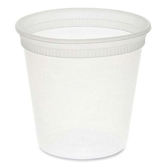 24 oz spring DELItainer Microwavable Container - Pack of 480
