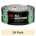 thumbnail image 1 of (24 pack) 3M All Weather Duct Tape, Black, Lasts Longer Outdoors, 1.88 in. x 25 yd., 1 Roll, 1 of 13