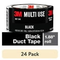 thumbnail image 1 of (24 pack) 3M Duct Tape, 1.88 in x 20 yd, Black, 1 Roll/Pack, 1 of 12