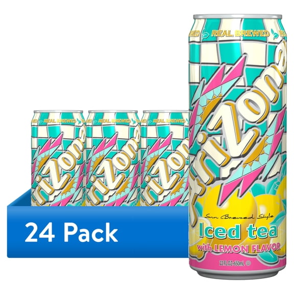 (24 pack) Arizona Lemon Tea 99 cent 22 fluid ounce in aluminum cans
