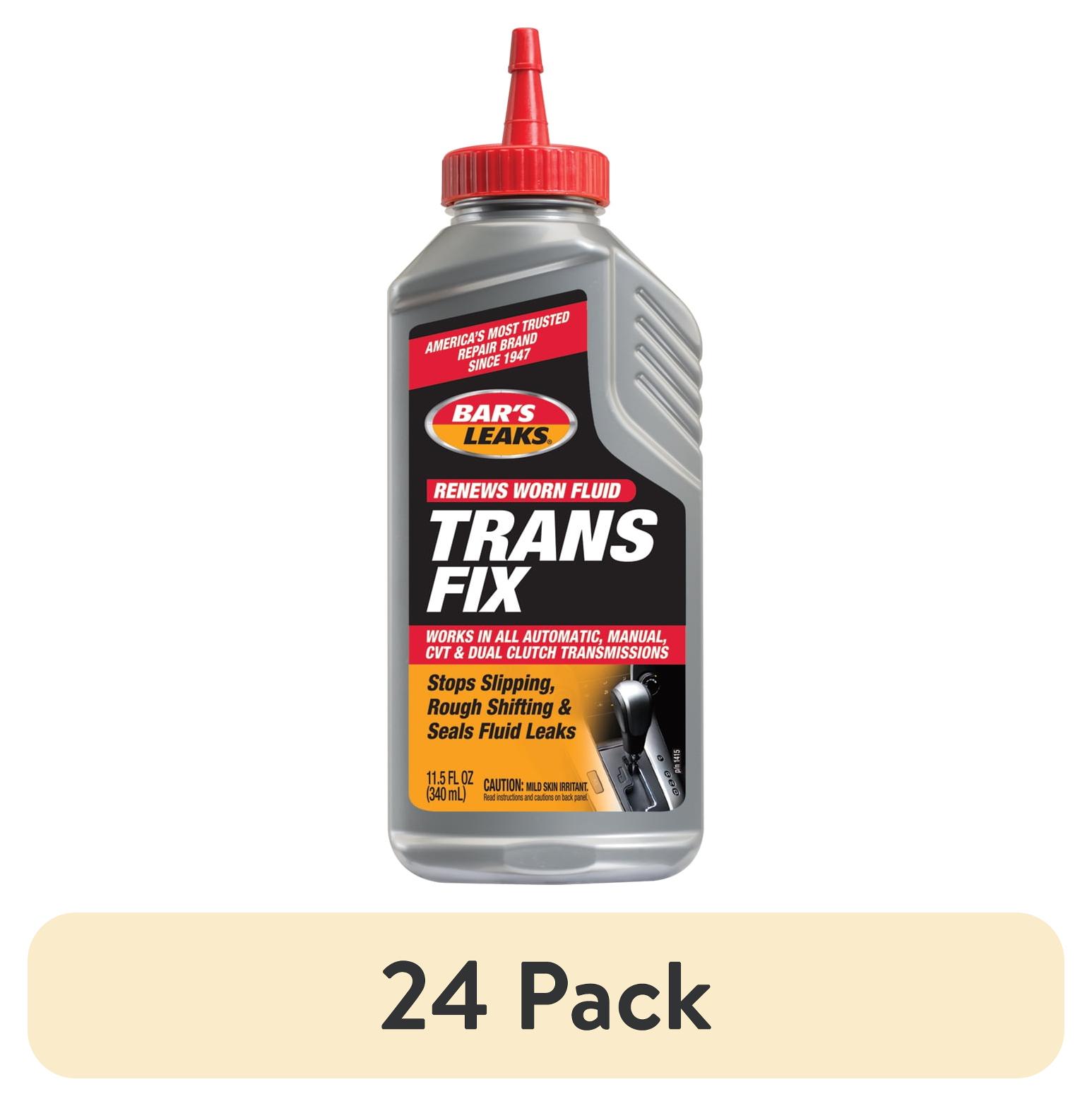 (24 pack) Bar's Leaks Transmission Fix, Automotive Additive, Vehicle Type: Universal, 11.5 oz
