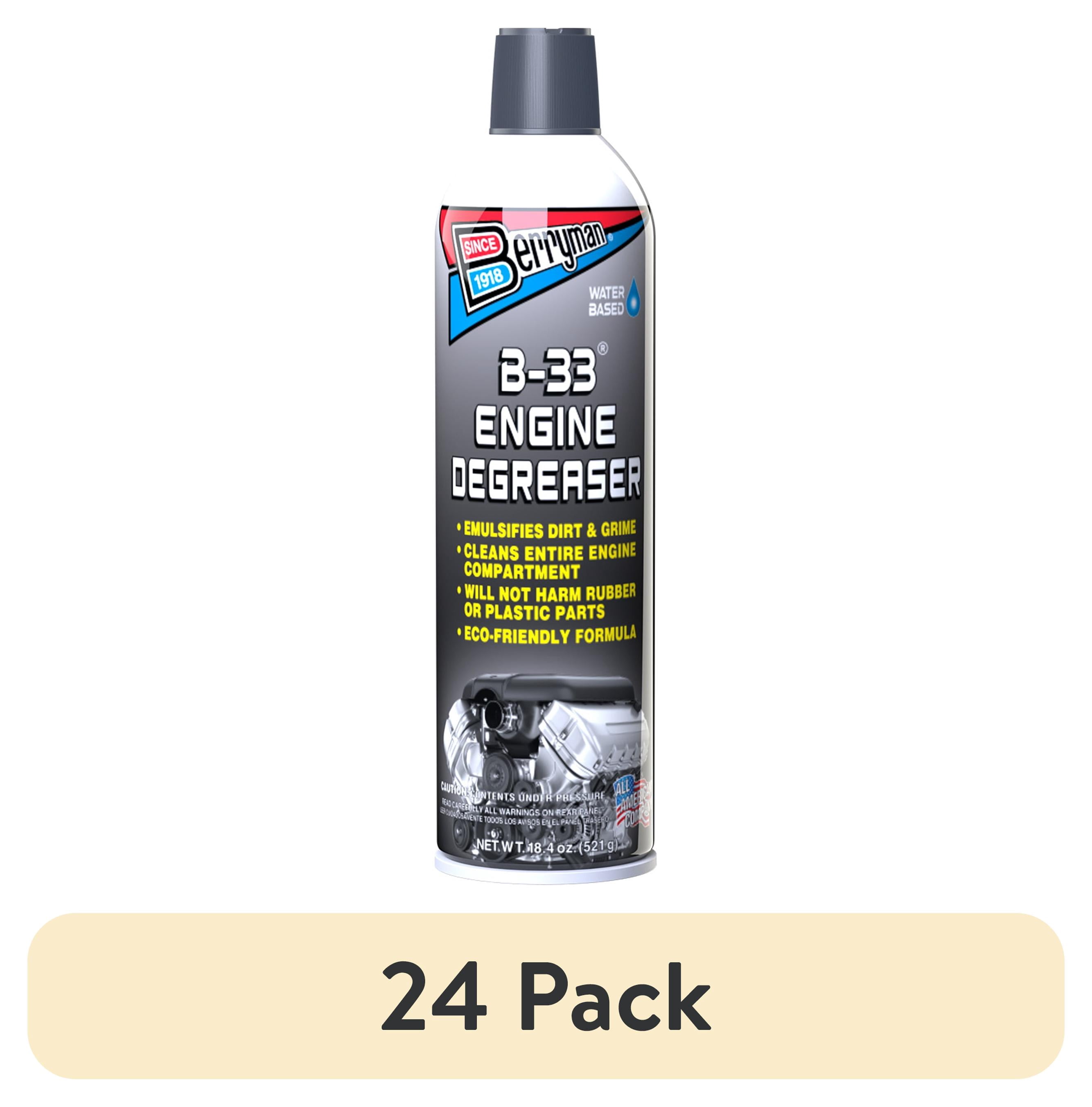 (24 pack) Berryman Products 1133, B-33 Engine Degreaser, 18.4 oz. Aerosol