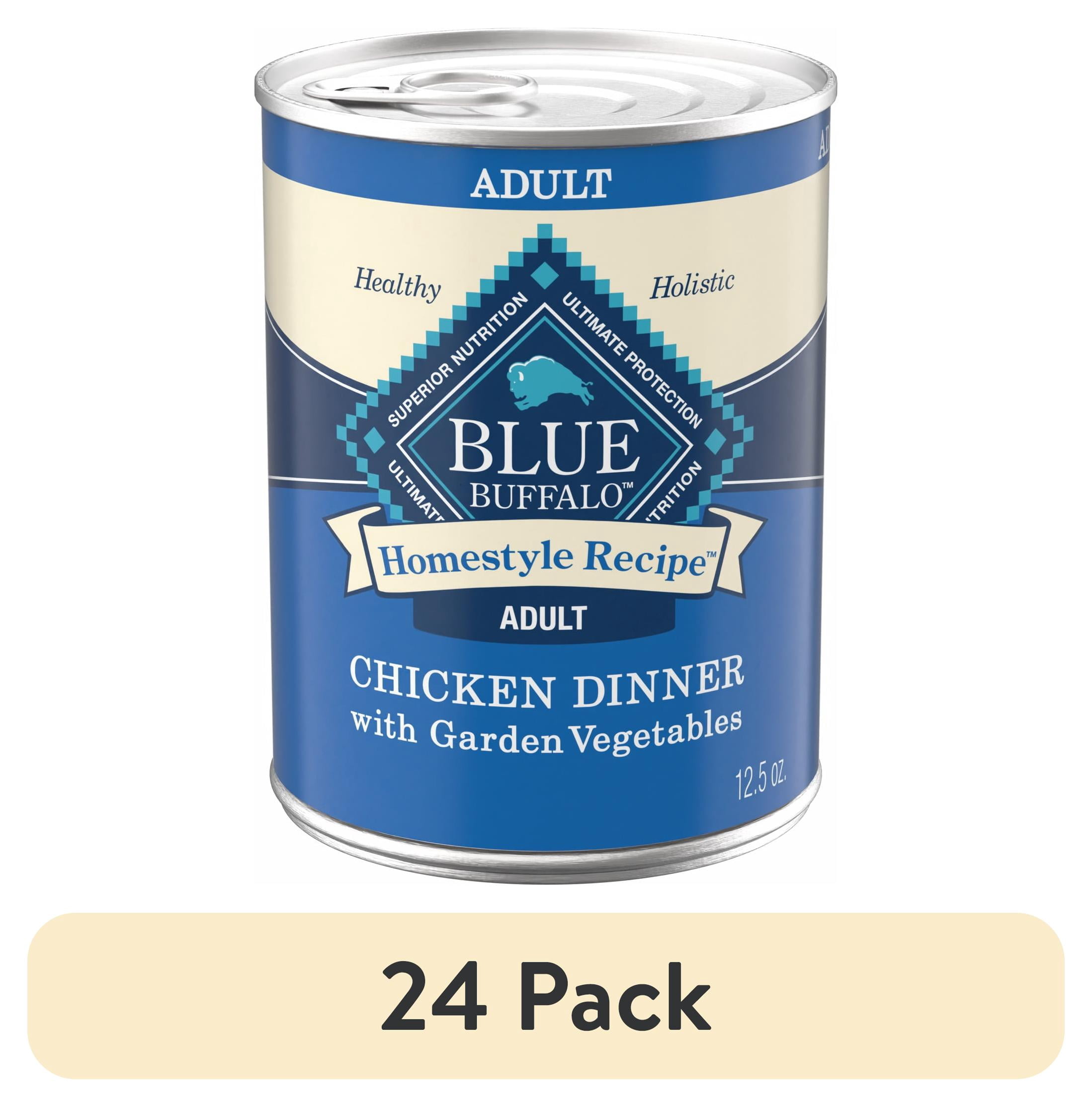 Blue Buffalo Homestyle Recipe Chicken Dinner, Adult Wet Dog Food, 12.5oz  Can - Walmart.com