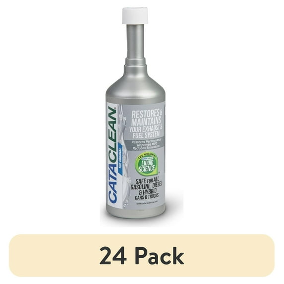 (24 pack) Cataclean Fuel & Exhaust System Cleaner, Automotive Additive, Catalytic Converter Restorer, 16 oz