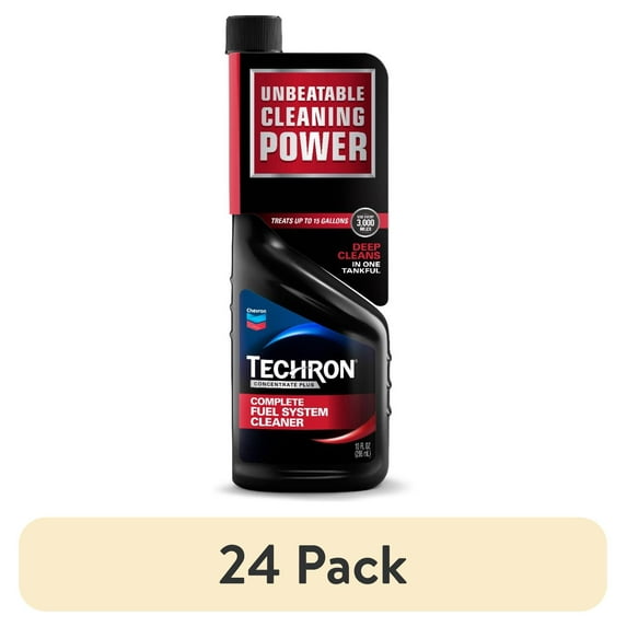 (24 pack) Chevron Techron Complete Fuel System Cleaner, 10 oz