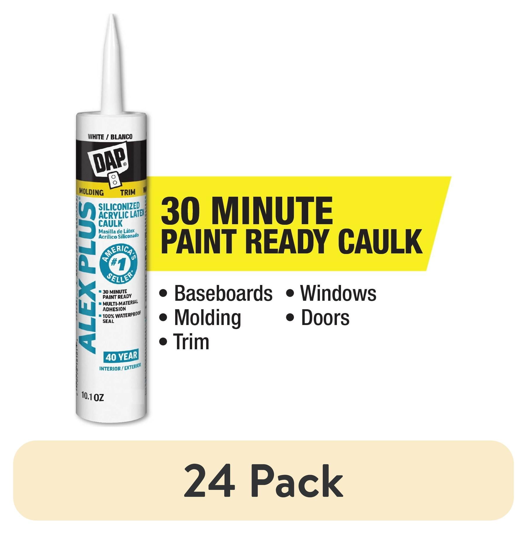 DAP Alex Plus Acrylic Latex Caulk Plus Silicone