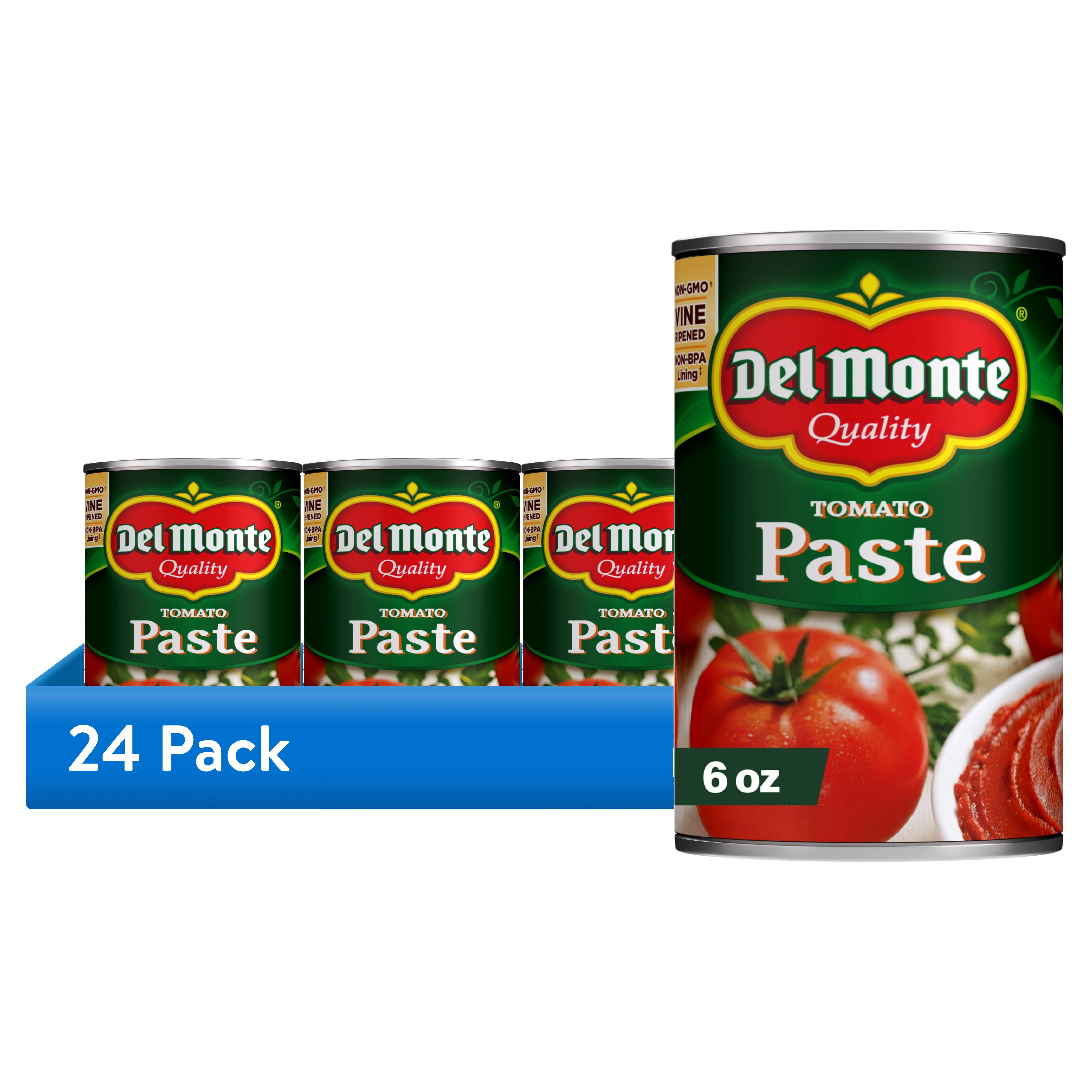 (24 pack) Del Monte Tomato Paste, 6 oz Can