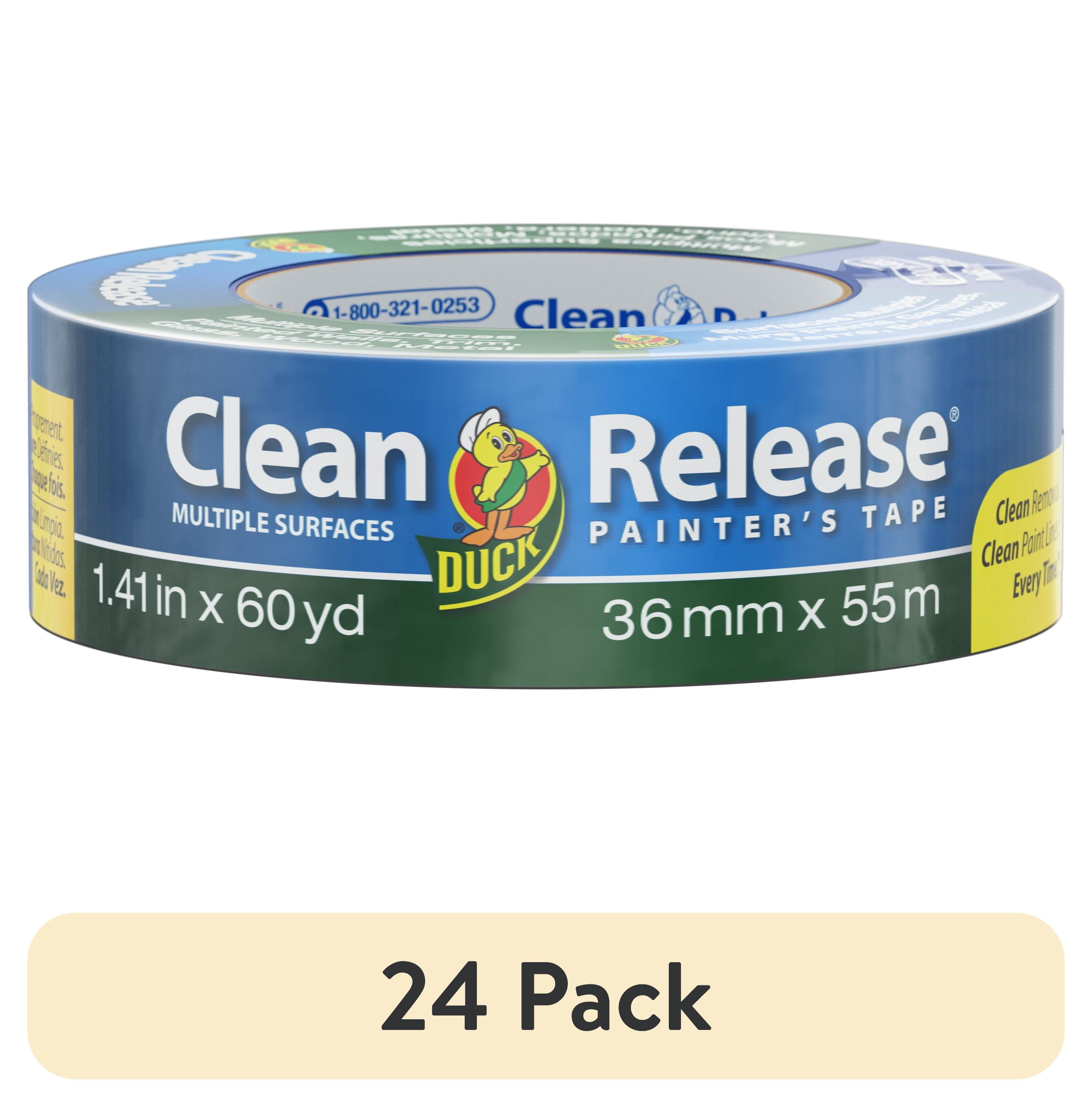 (24 pack) Duck Clean Release 1.41 in. x 60 yd. Blue Painter's Tape
