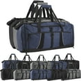 thumbnail image 1 of 24 pack Extra Large 26 Inch 79 Liter Duffel Bags 48 Inch Shoulder Strap, Reflective Piping for Travel, Gym, Sports, Track, Field in Assorted Colors, 1 of 9