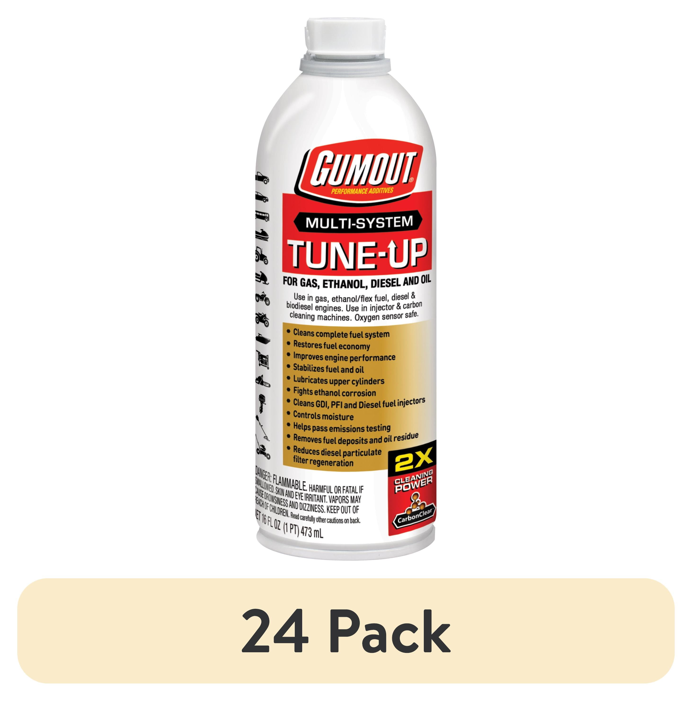 (24 pack) Gumout Multi-System Tune-up 16 oz Automotive Additive - 510011W